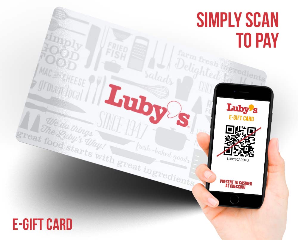 Luby's Gift Card Online Ordering Luby's Gift Cards Online Store