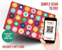 Load image into Gallery viewer, Luby&#39;s Holiday E-Gift Card